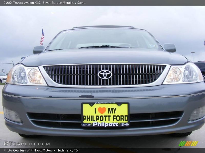 Silver Spruce Metallic / Stone 2002 Toyota Avalon XLS