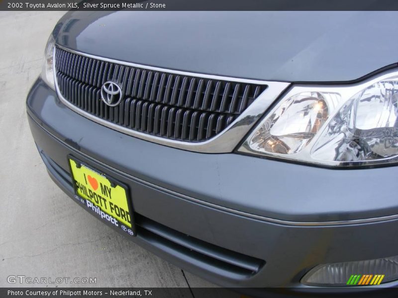 Silver Spruce Metallic / Stone 2002 Toyota Avalon XLS