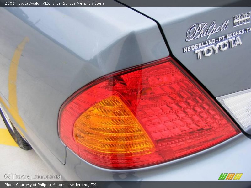 Silver Spruce Metallic / Stone 2002 Toyota Avalon XLS