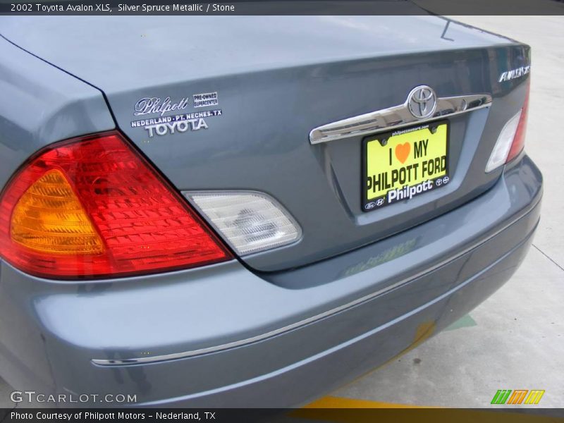 Silver Spruce Metallic / Stone 2002 Toyota Avalon XLS