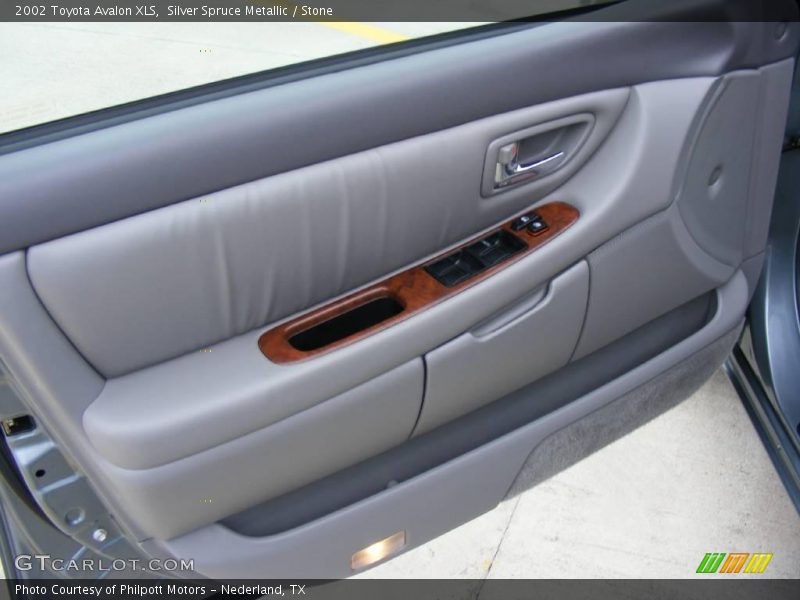 Silver Spruce Metallic / Stone 2002 Toyota Avalon XLS