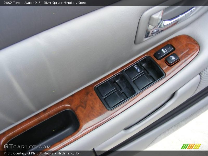 Silver Spruce Metallic / Stone 2002 Toyota Avalon XLS