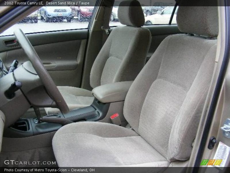 Desert Sand Mica / Taupe 2002 Toyota Camry LE