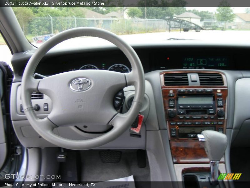 Silver Spruce Metallic / Stone 2002 Toyota Avalon XLS