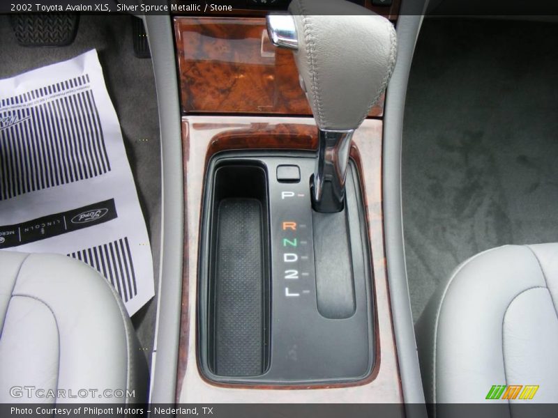 Silver Spruce Metallic / Stone 2002 Toyota Avalon XLS