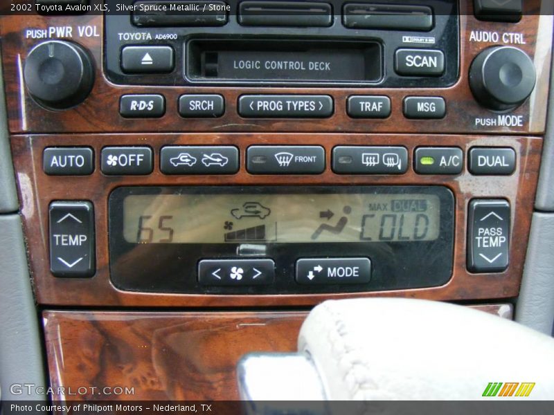 Silver Spruce Metallic / Stone 2002 Toyota Avalon XLS