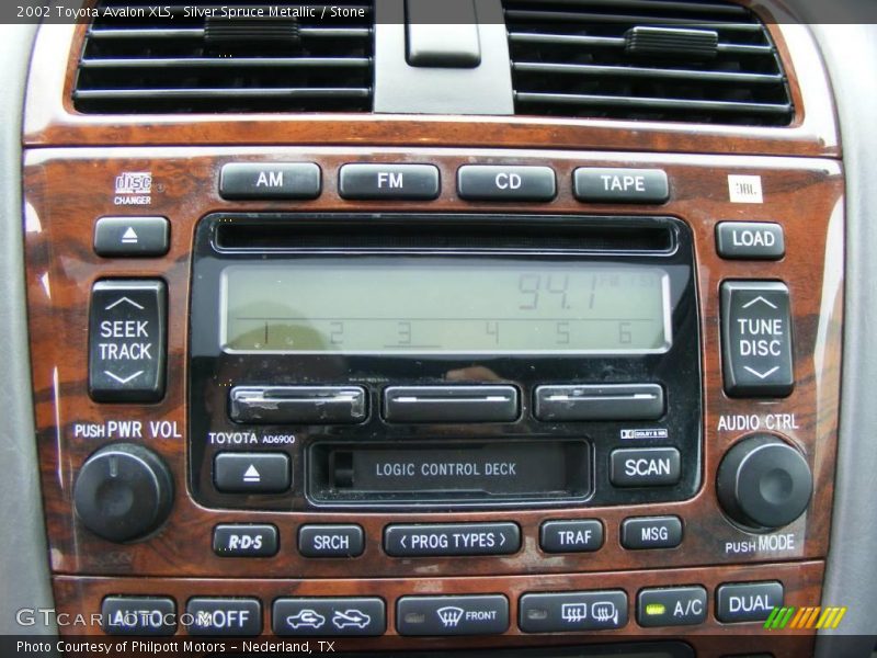 Silver Spruce Metallic / Stone 2002 Toyota Avalon XLS