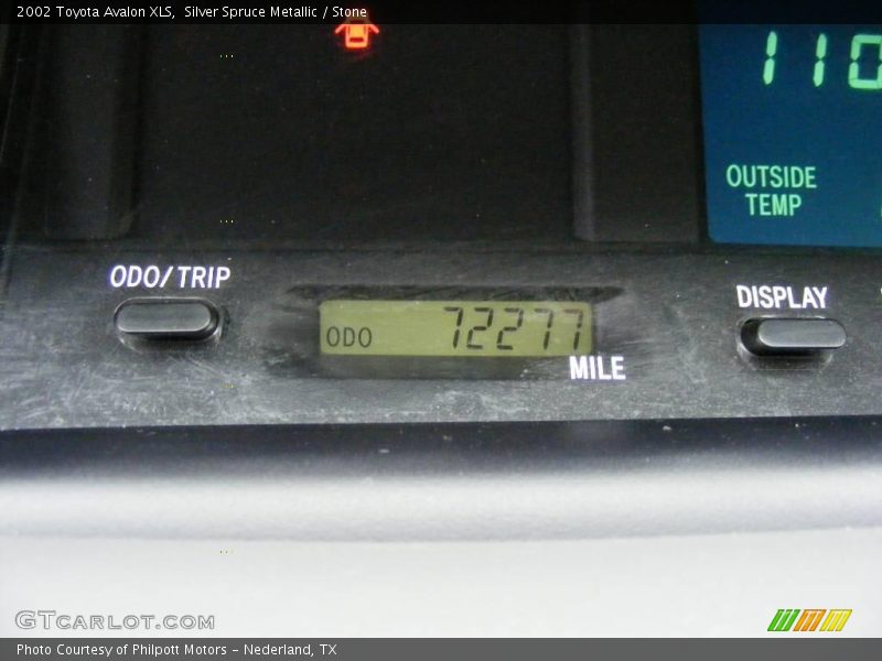 Silver Spruce Metallic / Stone 2002 Toyota Avalon XLS