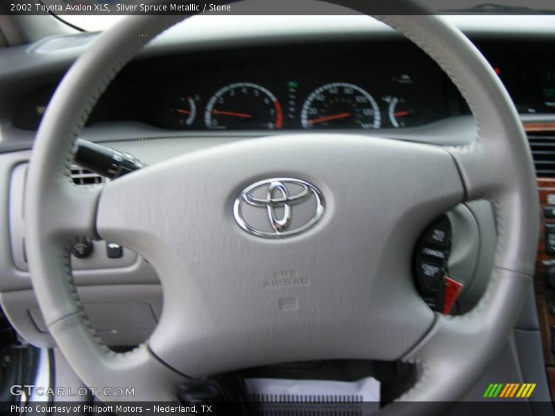 Silver Spruce Metallic / Stone 2002 Toyota Avalon XLS