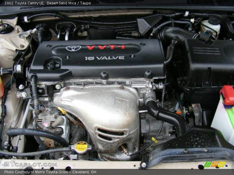 Desert Sand Mica / Taupe 2002 Toyota Camry LE