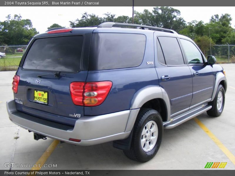 Blue Marlin Pearl / Charcoal 2004 Toyota Sequoia SR5