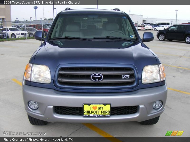 Blue Marlin Pearl / Charcoal 2004 Toyota Sequoia SR5