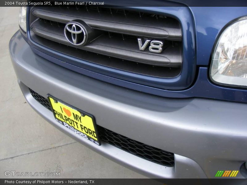 Blue Marlin Pearl / Charcoal 2004 Toyota Sequoia SR5