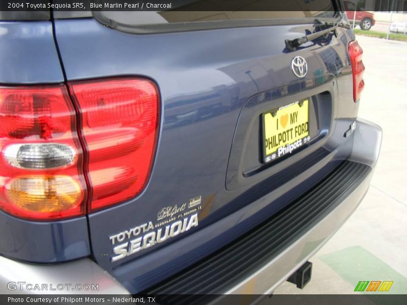 Blue Marlin Pearl / Charcoal 2004 Toyota Sequoia SR5