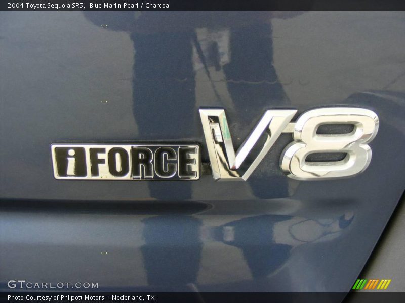 Blue Marlin Pearl / Charcoal 2004 Toyota Sequoia SR5
