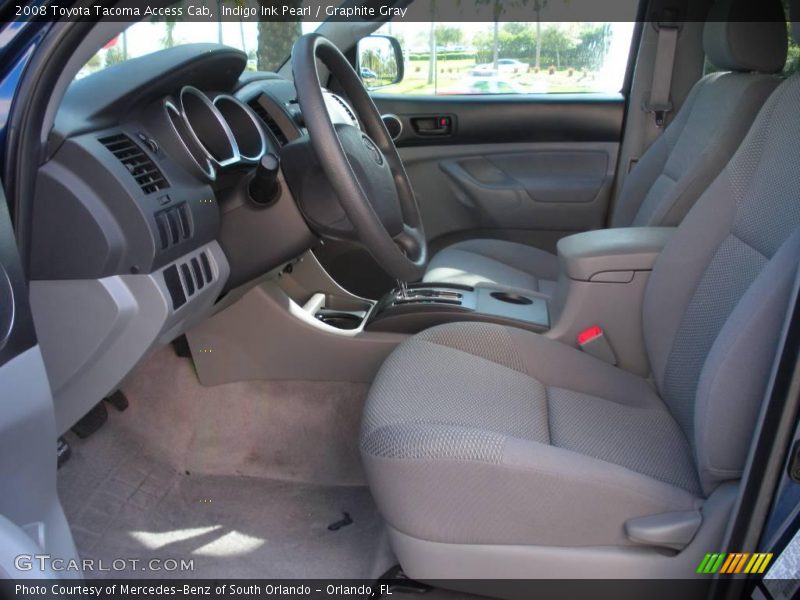 Indigo Ink Pearl / Graphite Gray 2008 Toyota Tacoma Access Cab