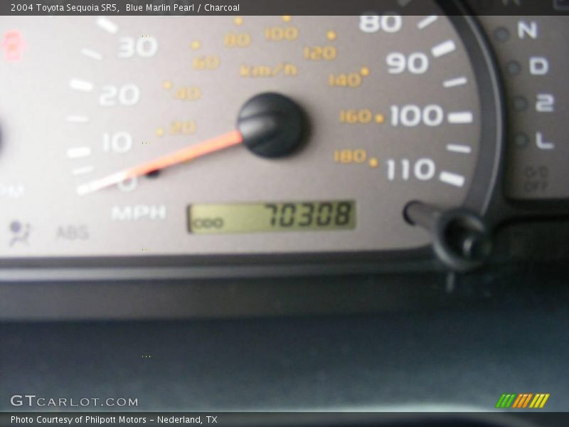 Blue Marlin Pearl / Charcoal 2004 Toyota Sequoia SR5