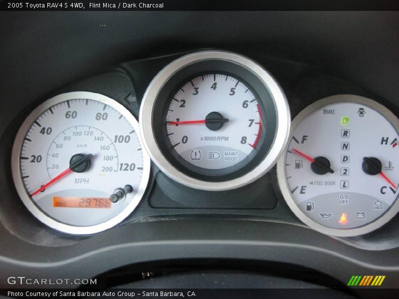 Flint Mica / Dark Charcoal 2005 Toyota RAV4 S 4WD