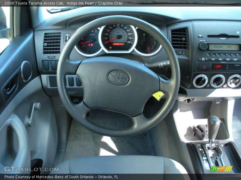 Indigo Ink Pearl / Graphite Gray 2008 Toyota Tacoma Access Cab