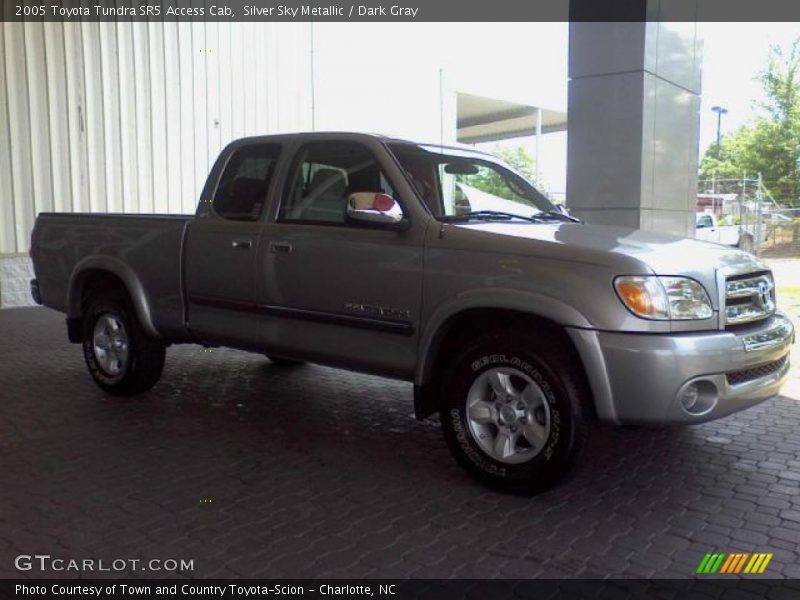 Silver Sky Metallic / Dark Gray 2005 Toyota Tundra SR5 Access Cab