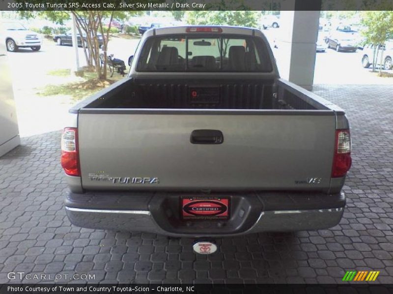Silver Sky Metallic / Dark Gray 2005 Toyota Tundra SR5 Access Cab