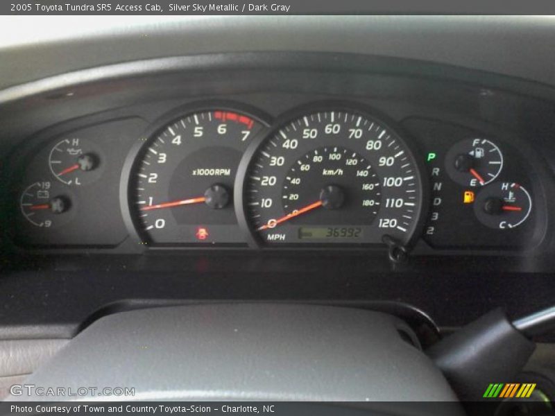 Silver Sky Metallic / Dark Gray 2005 Toyota Tundra SR5 Access Cab