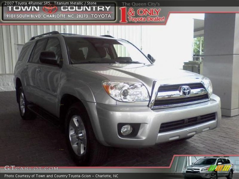 Titanium Metallic / Stone 2007 Toyota 4Runner SR5