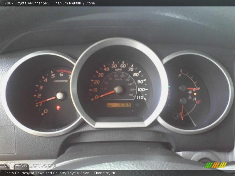 Titanium Metallic / Stone 2007 Toyota 4Runner SR5