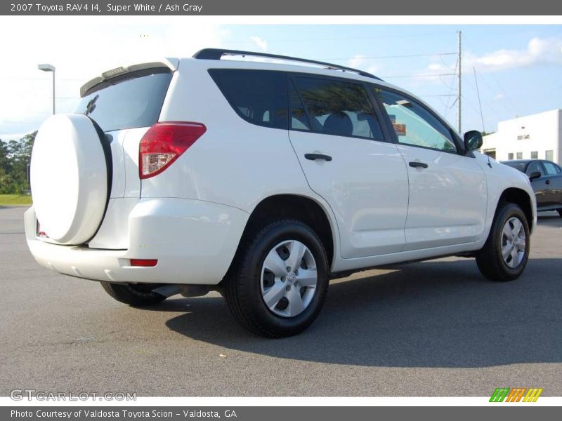 Super White / Ash Gray 2007 Toyota RAV4 I4