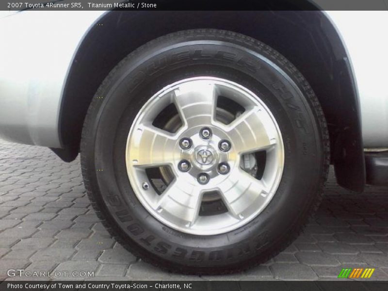 Titanium Metallic / Stone 2007 Toyota 4Runner SR5