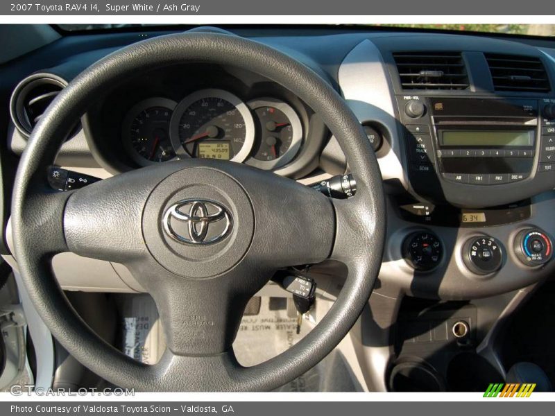 Super White / Ash Gray 2007 Toyota RAV4 I4