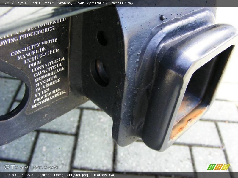 Silver Sky Metallic / Graphite Gray 2007 Toyota Tundra Limited CrewMax