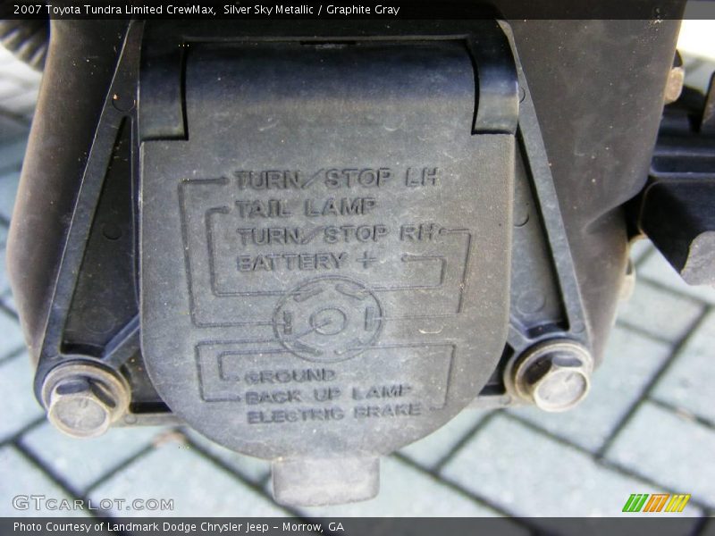 Silver Sky Metallic / Graphite Gray 2007 Toyota Tundra Limited CrewMax