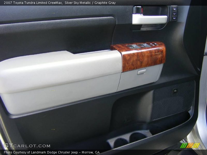 Silver Sky Metallic / Graphite Gray 2007 Toyota Tundra Limited CrewMax