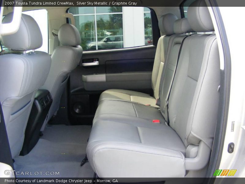 Silver Sky Metallic / Graphite Gray 2007 Toyota Tundra Limited CrewMax