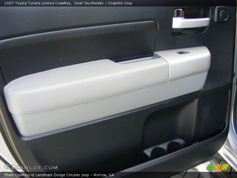Silver Sky Metallic / Graphite Gray 2007 Toyota Tundra Limited CrewMax