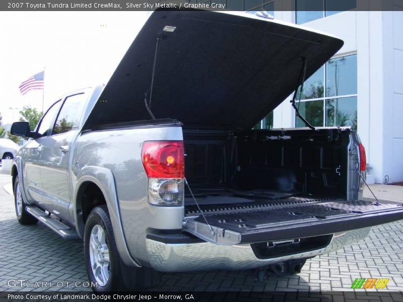 Silver Sky Metallic / Graphite Gray 2007 Toyota Tundra Limited CrewMax