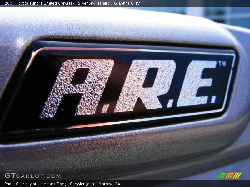 Silver Sky Metallic / Graphite Gray 2007 Toyota Tundra Limited CrewMax