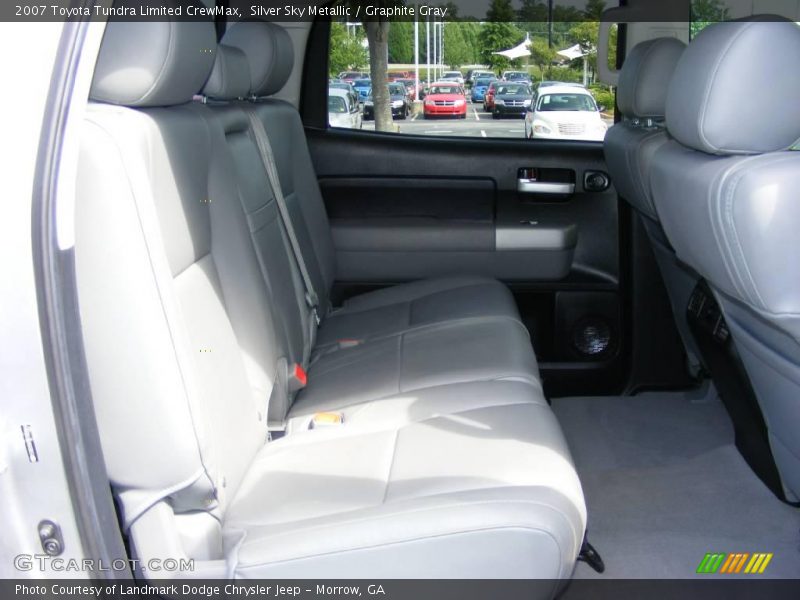 Silver Sky Metallic / Graphite Gray 2007 Toyota Tundra Limited CrewMax