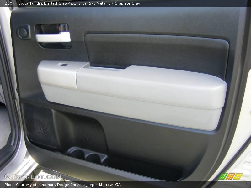 Silver Sky Metallic / Graphite Gray 2007 Toyota Tundra Limited CrewMax