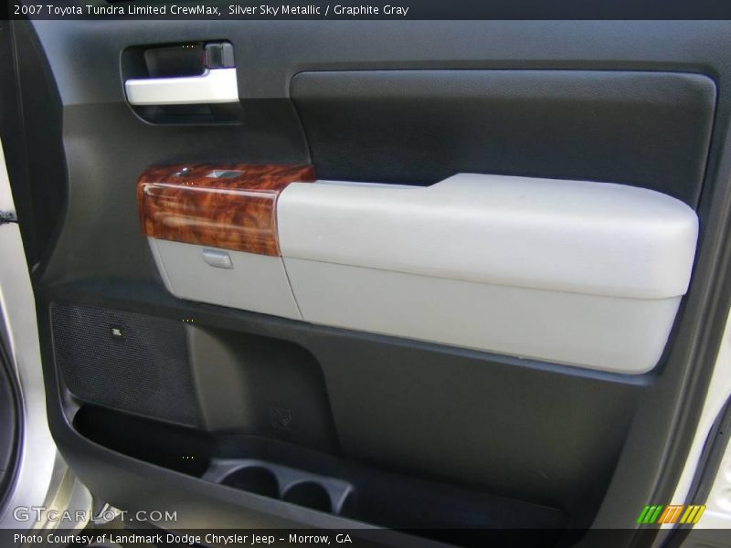 Silver Sky Metallic / Graphite Gray 2007 Toyota Tundra Limited CrewMax