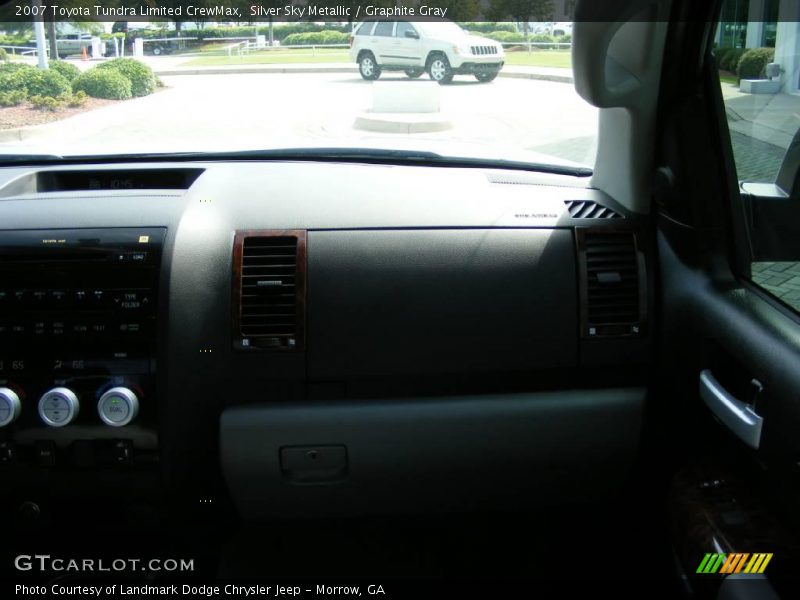 Silver Sky Metallic / Graphite Gray 2007 Toyota Tundra Limited CrewMax