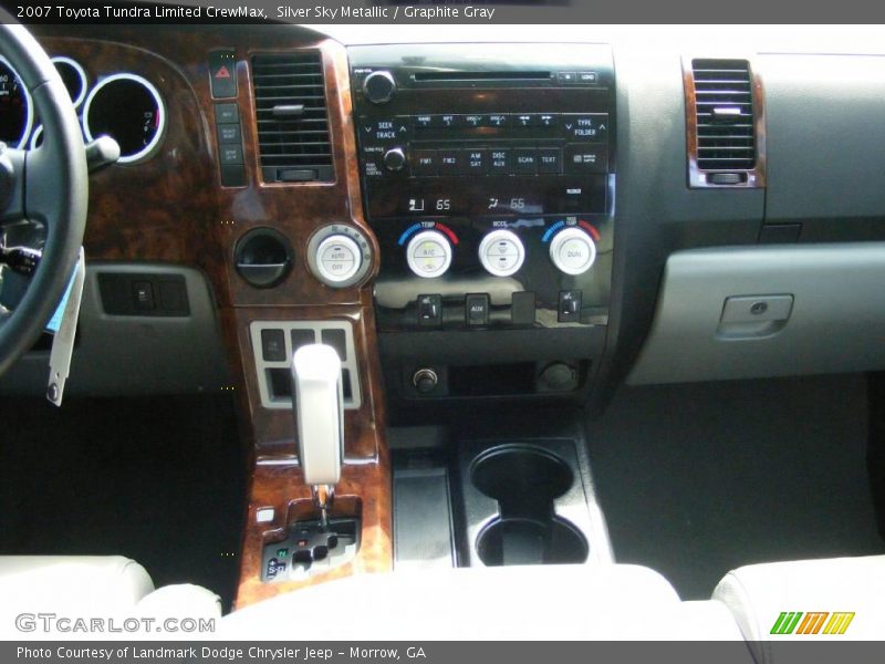 Silver Sky Metallic / Graphite Gray 2007 Toyota Tundra Limited CrewMax