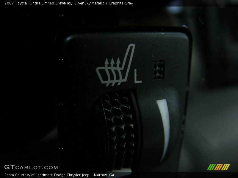 Silver Sky Metallic / Graphite Gray 2007 Toyota Tundra Limited CrewMax