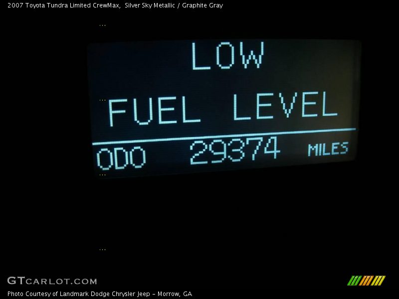 Silver Sky Metallic / Graphite Gray 2007 Toyota Tundra Limited CrewMax