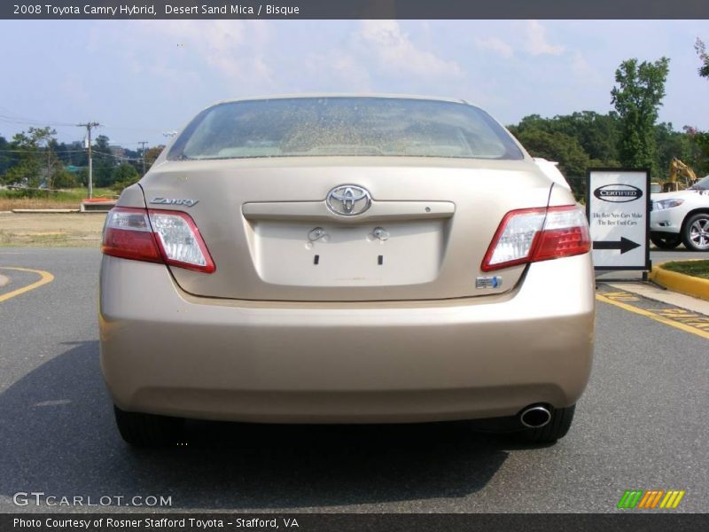 Desert Sand Mica / Bisque 2008 Toyota Camry Hybrid