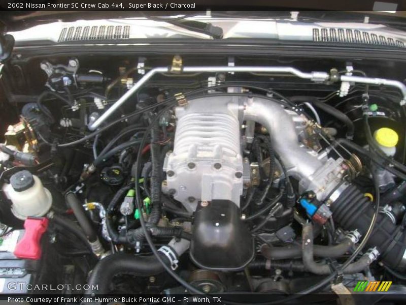 Super Black / Charcoal 2002 Nissan Frontier SC Crew Cab 4x4