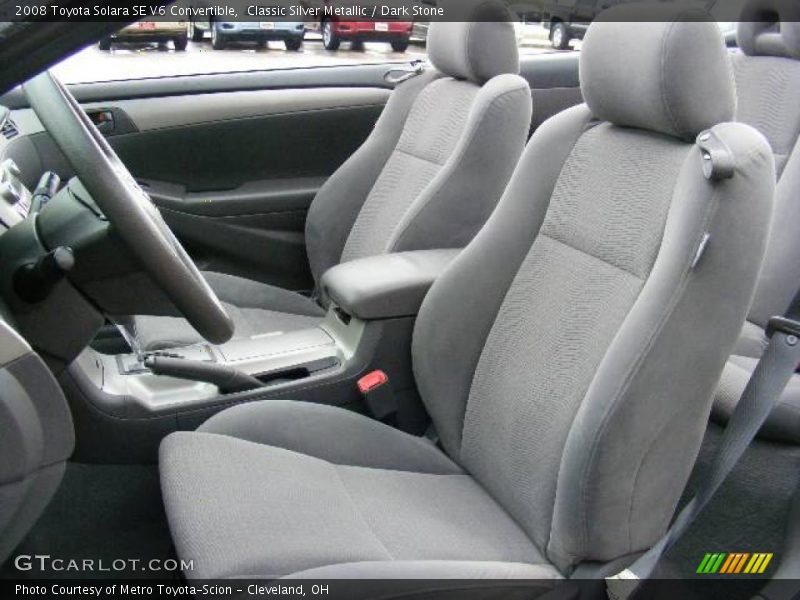 Classic Silver Metallic / Dark Stone 2008 Toyota Solara SE V6 Convertible