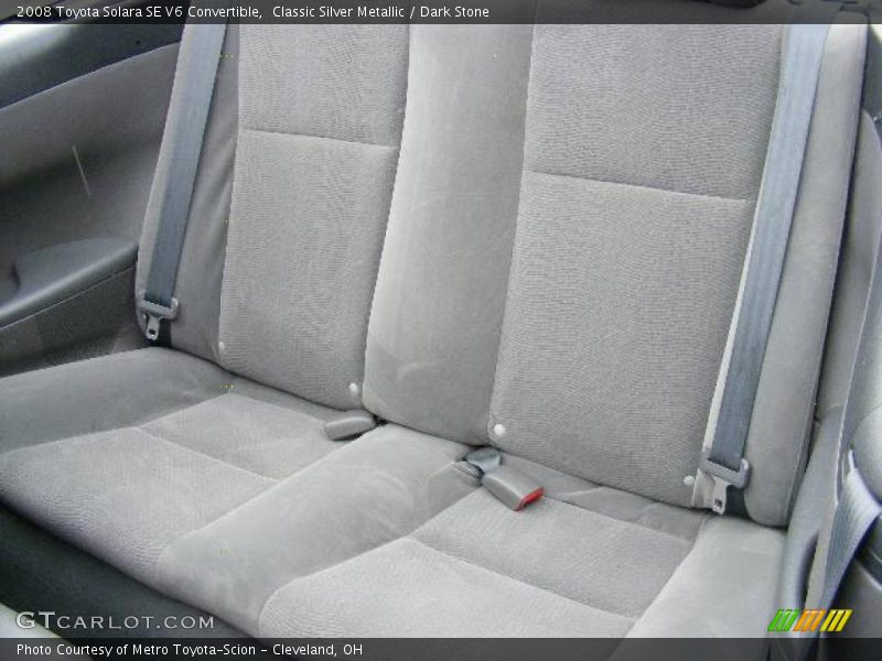 Classic Silver Metallic / Dark Stone 2008 Toyota Solara SE V6 Convertible