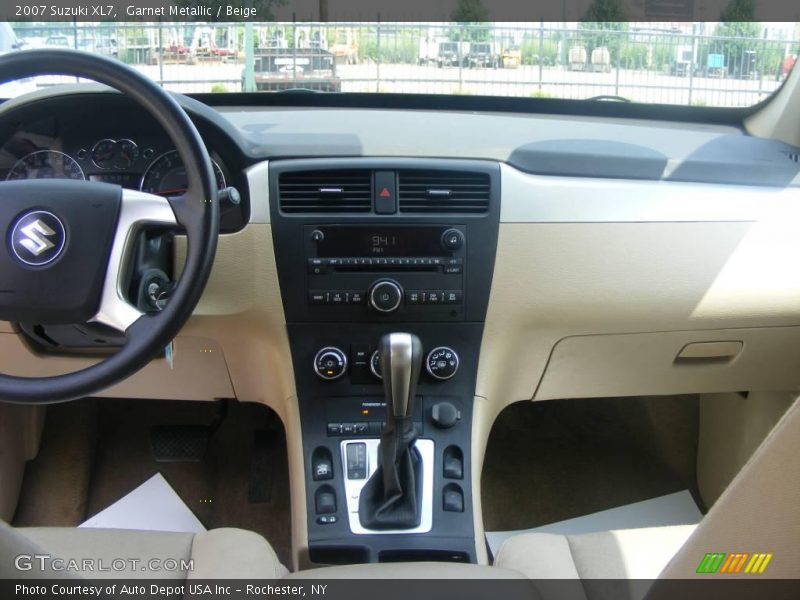 Garnet Metallic / Beige 2007 Suzuki XL7